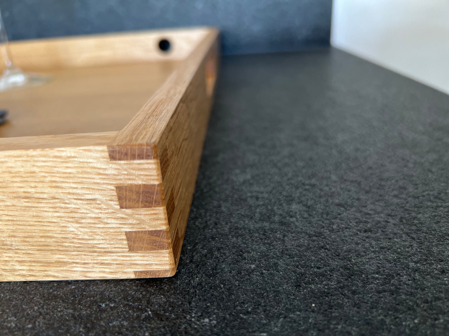 Tablett in Eiche