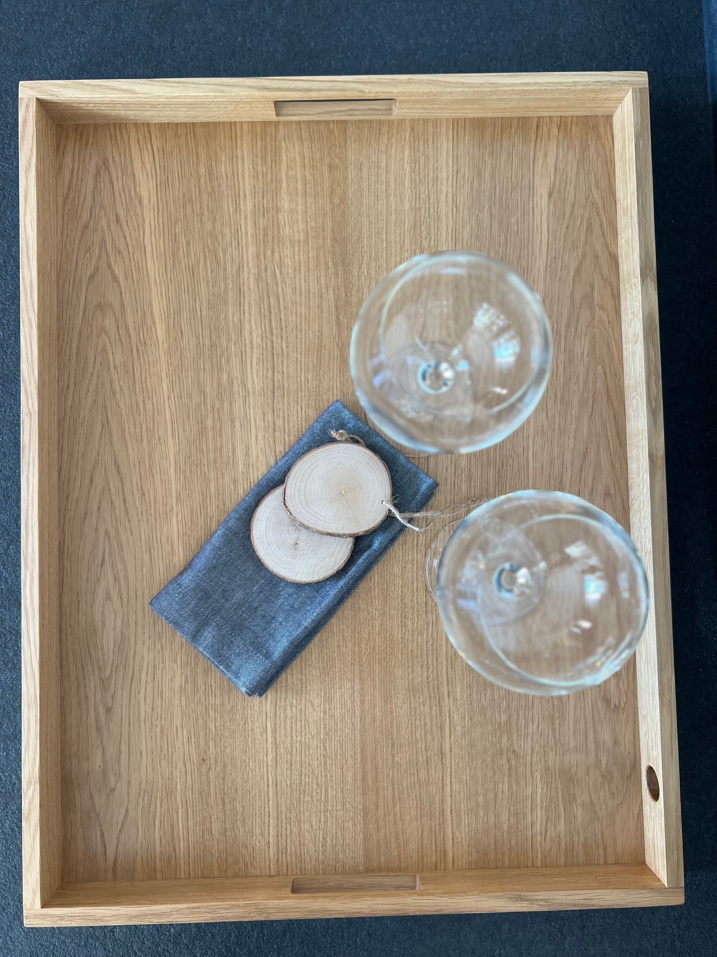 Tablett in Eiche